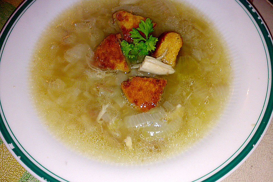 Zwiebelsuppe