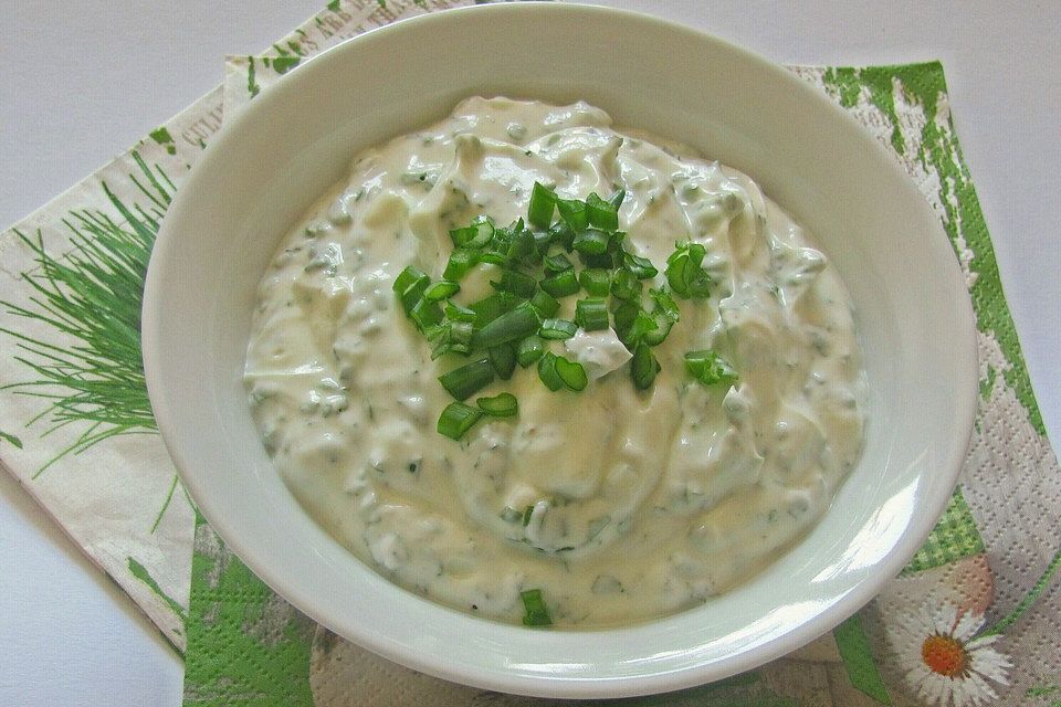 Knoblauch - Quark Dip