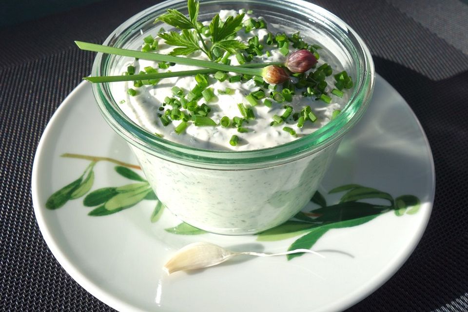 Knoblauch - Quark Dip