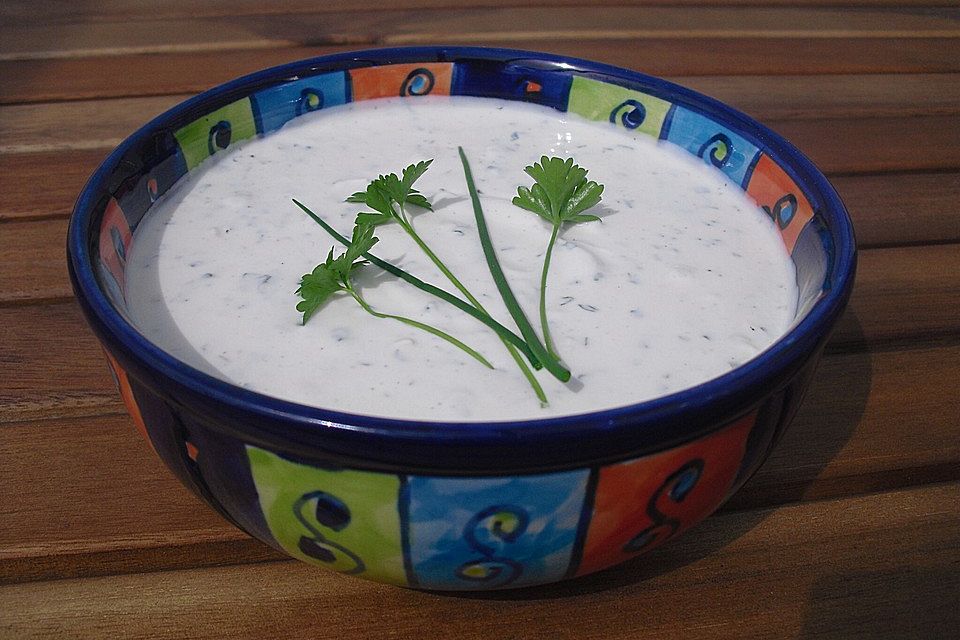 Knoblauch - Quark Dip