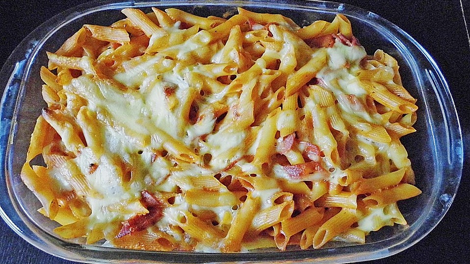 Nudelauflauf 'Hawaii' von _flora_ Nudelauflauf 'Hawaii' von _flora_