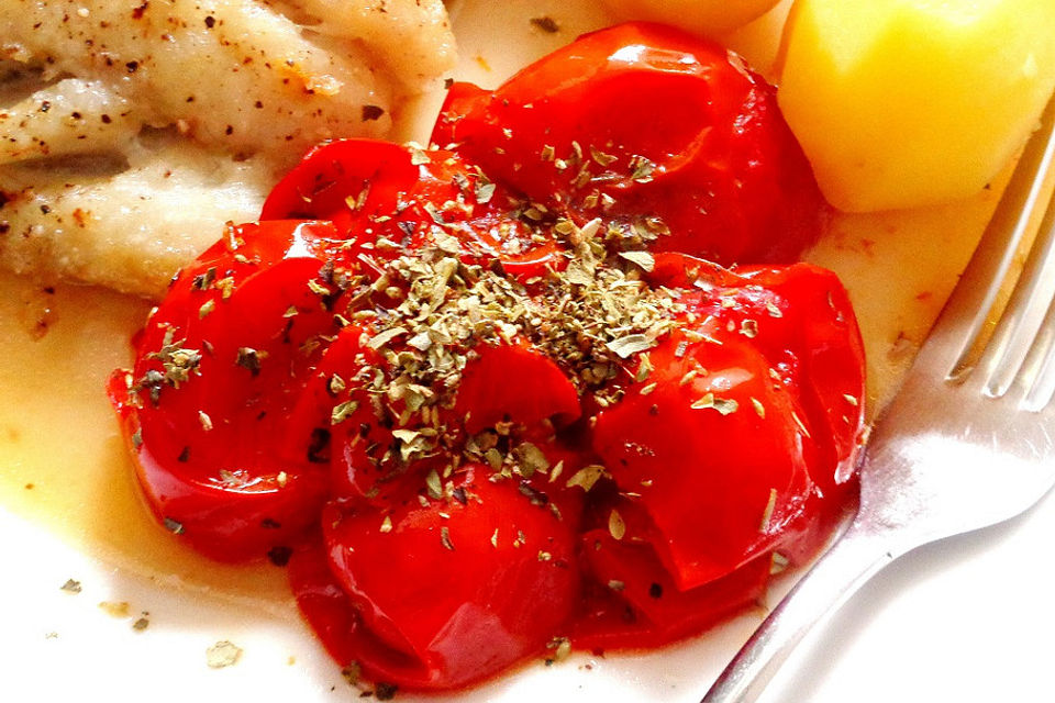 Geschmorte Balsamico - Tomaten