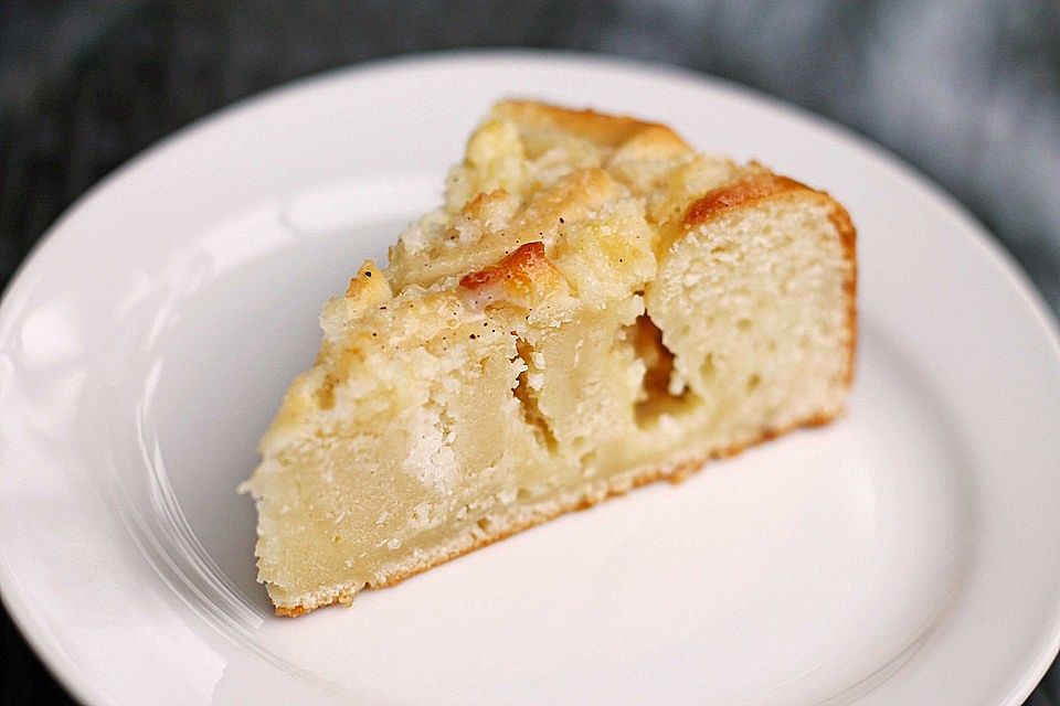 Kokos - Rosenkuchen mit Pudding