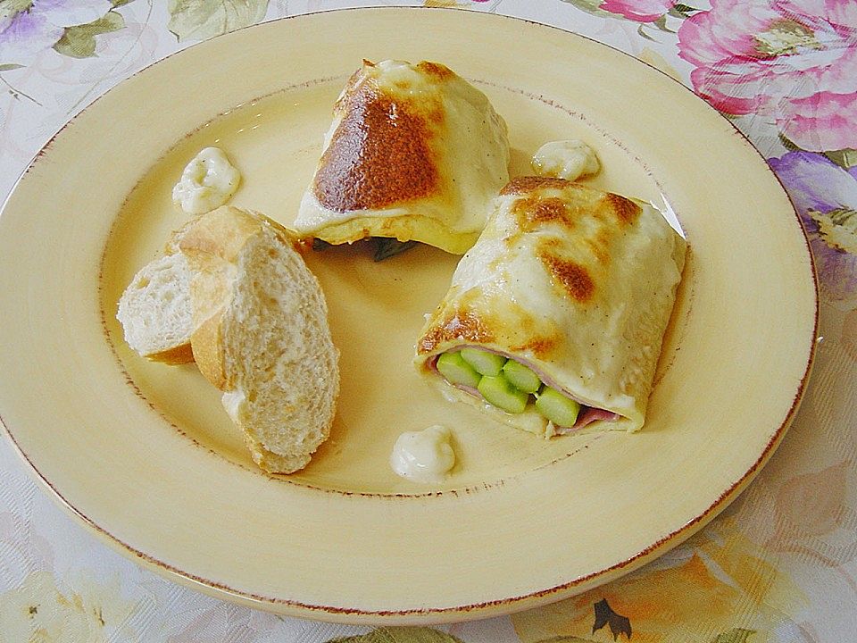 Überbackene Spargel - Crêpes von laurus| Chefkoch