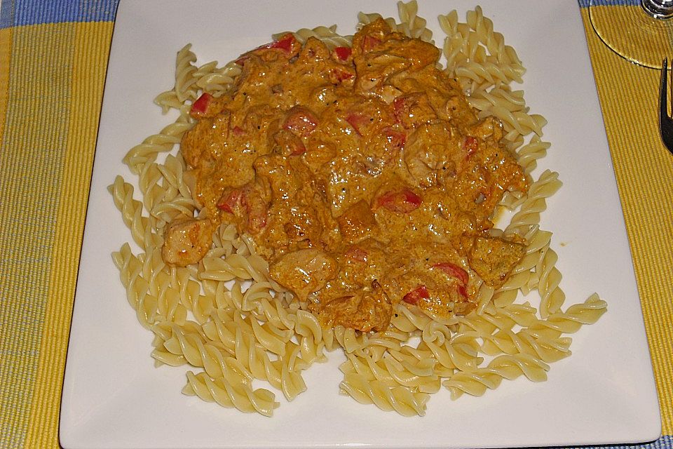 Kürbis - Hähnchenpfanne Kürbis - Hähnchenpfanne
