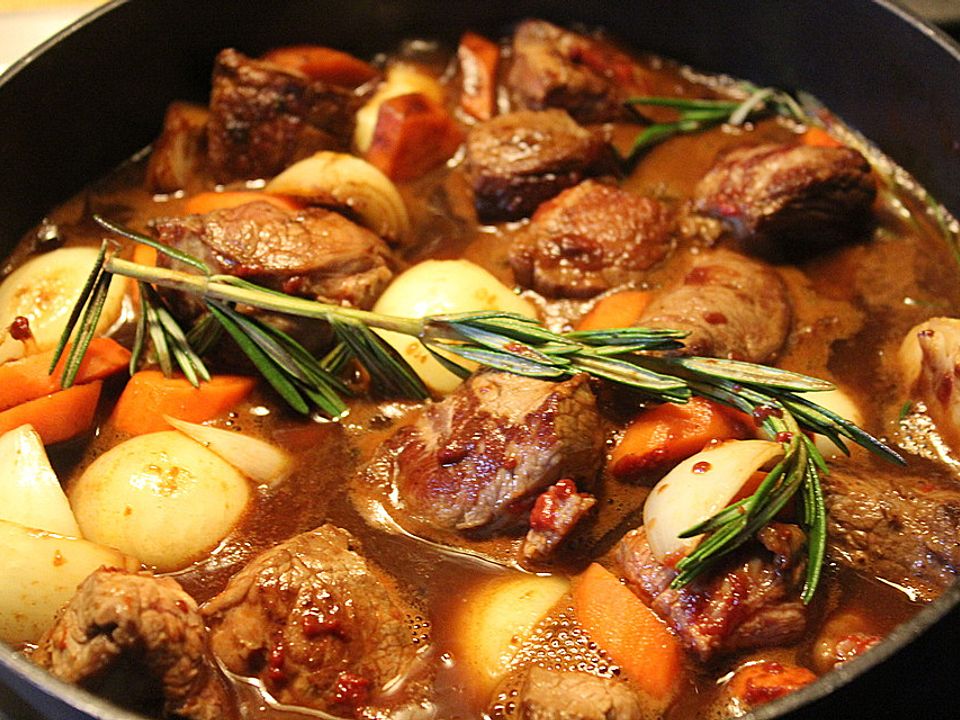 Ragout vom Rind mit Balsamicosauce von Happiness | Chefkoch Ragout vom Rind mit Balsamicosauce von Happiness | Chefkoch