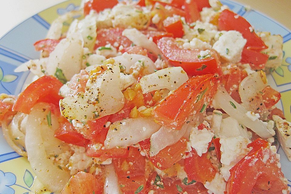 Gebackener Feta mit Tomaten