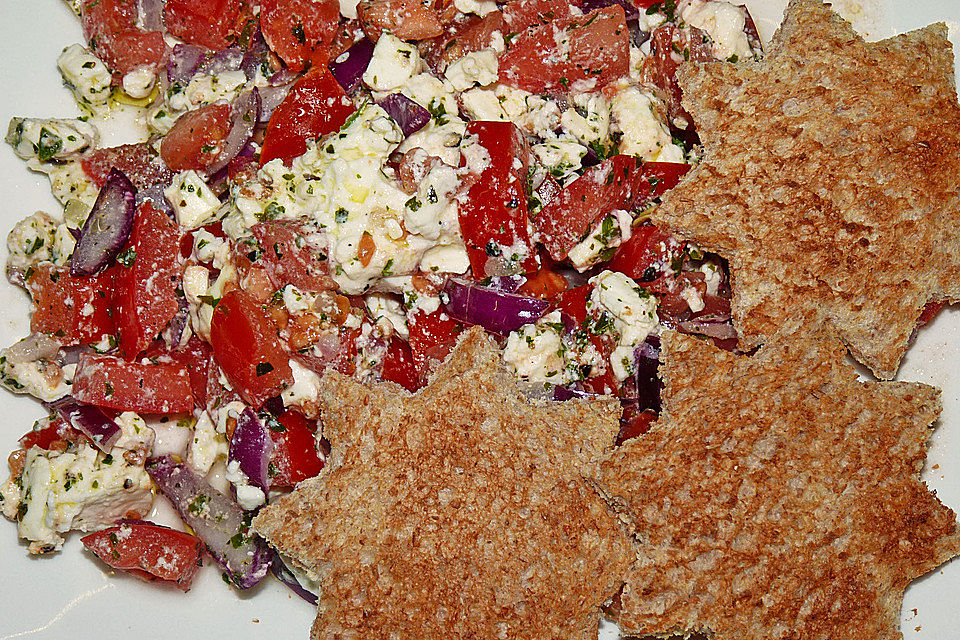 Gebackener Feta mit Tomaten