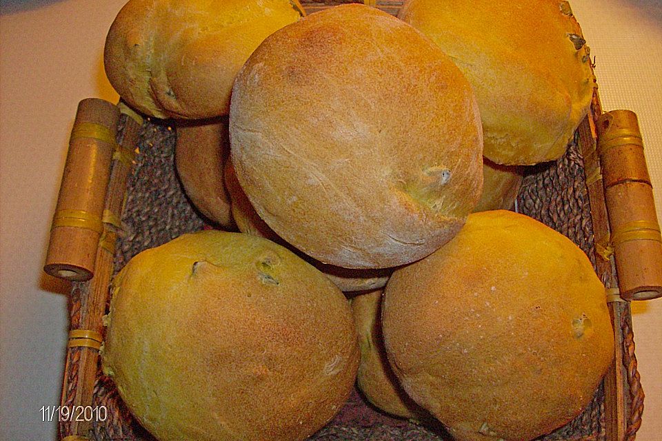 Kürbisbrötchen Kürbisbrötchen