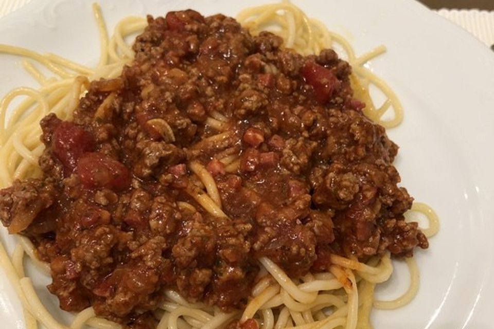 24 Stunden-Bolognese