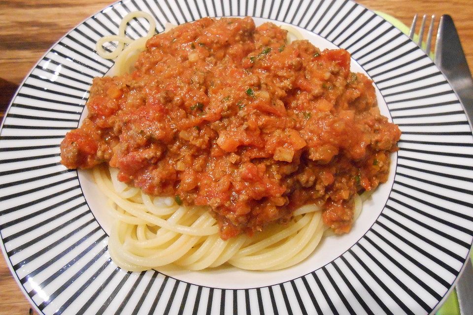 24 Stunden-Bolognese