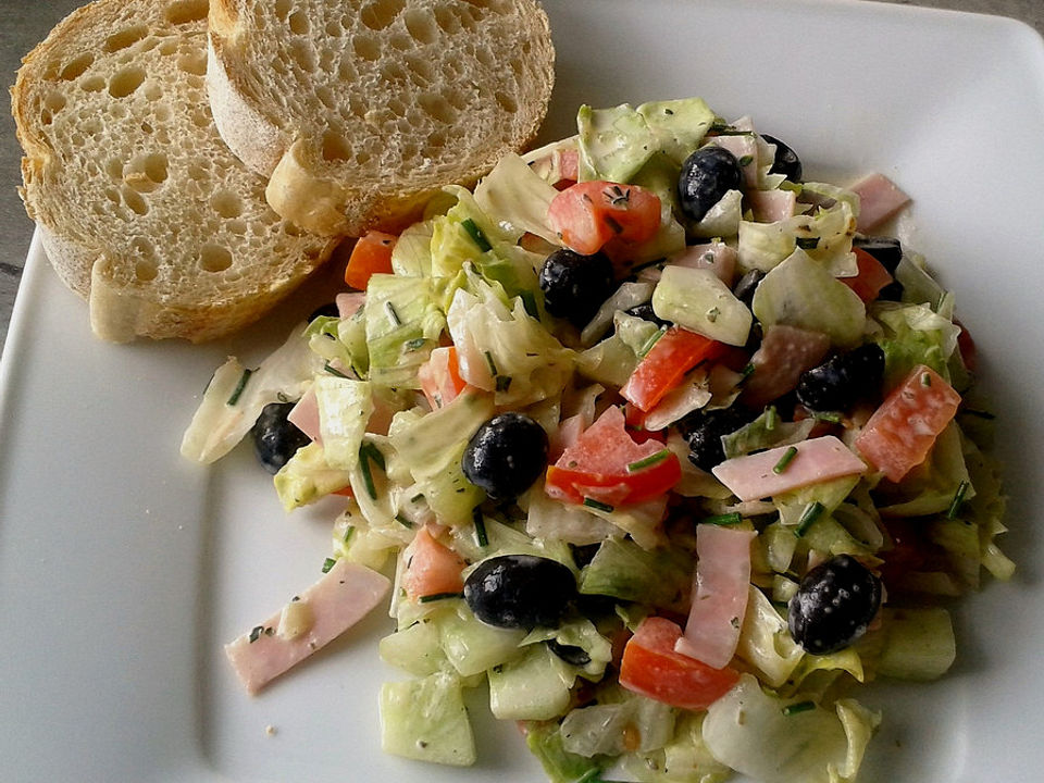 Griechischer Salat mit Oliven von bastelsuse| Chefkoch