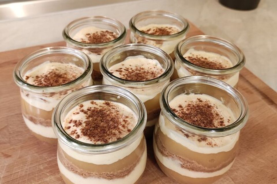 Weihnachtliches Apple Trifle