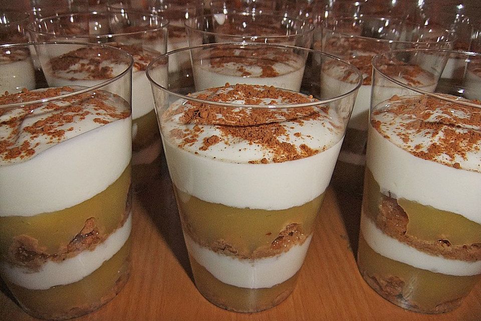 Weihnachtliches Apple Trifle