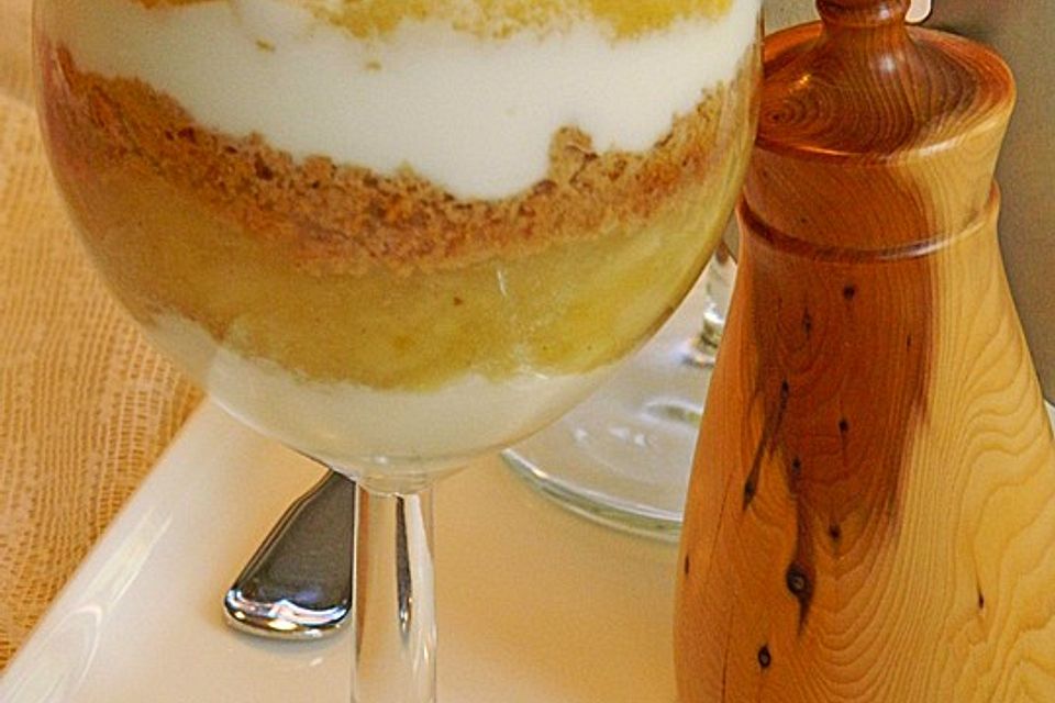 Weihnachtliches Apple Trifle