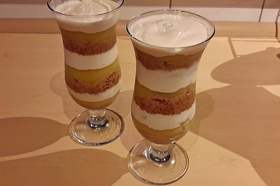 Weihnachtliches Apple Trifle