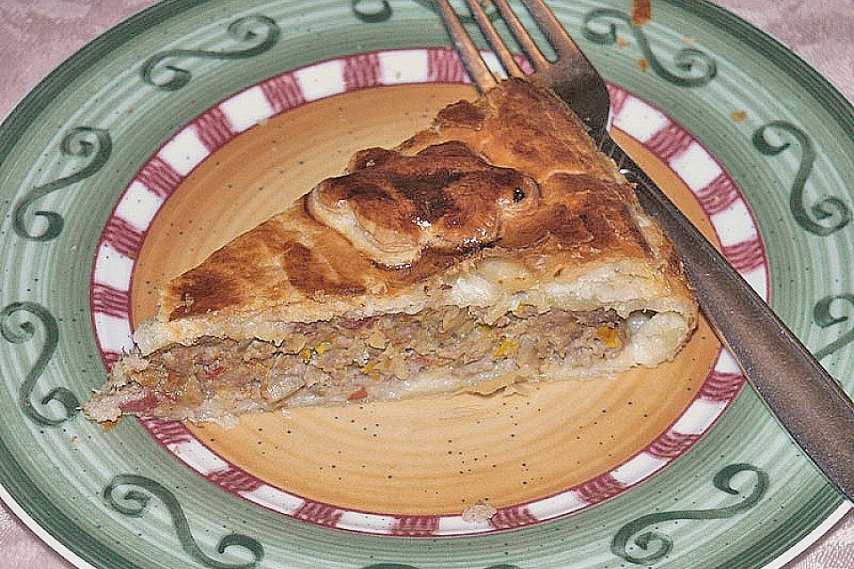 Türkische Hackfleisch - Torte