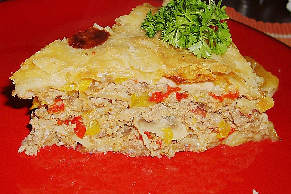 Türkische Hackfleisch - Torte