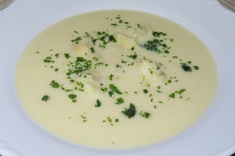 Cremesuppe Dubarry