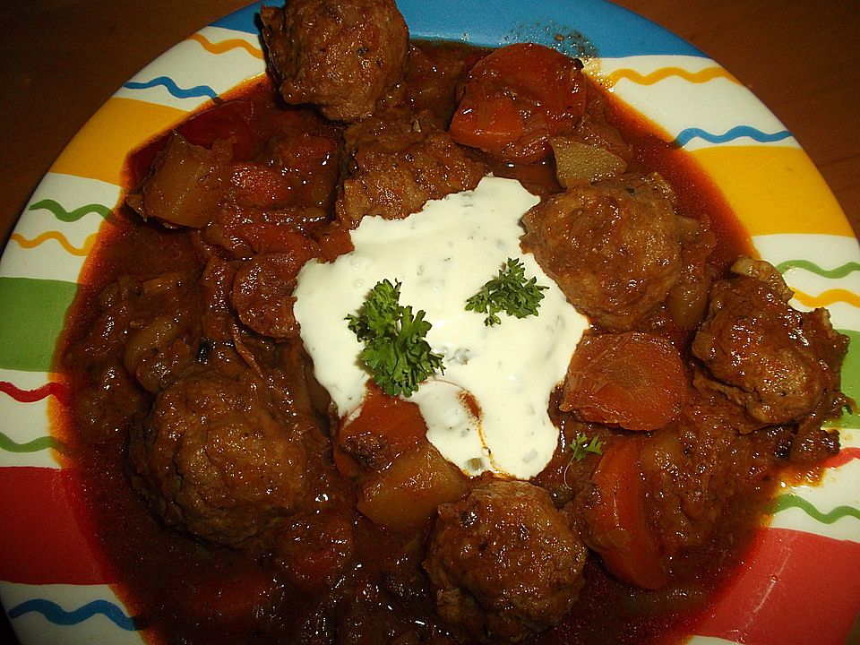 Leckerer Möhreneintopf mit Hackbällchen von melipirelli | Chefkoch