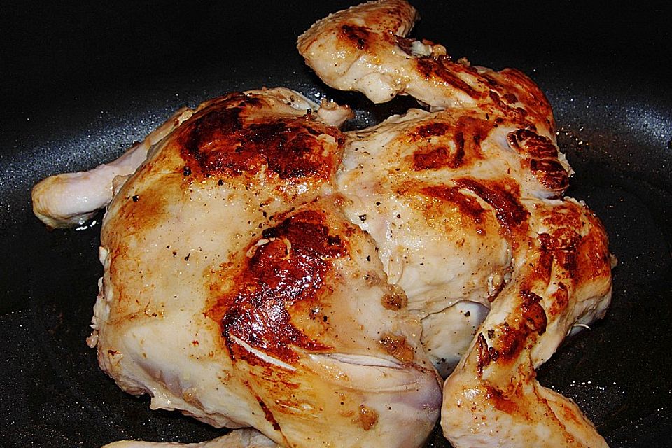 Pfefferhähnchen rotgeschmort Pfefferhähnchen rotgeschmort
