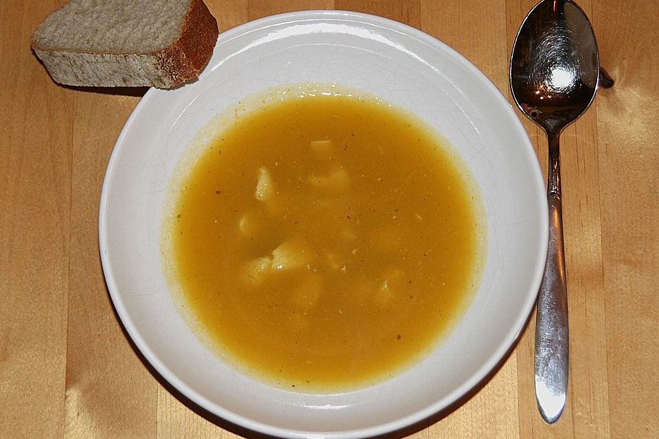 Kürbis - Curry Suppe