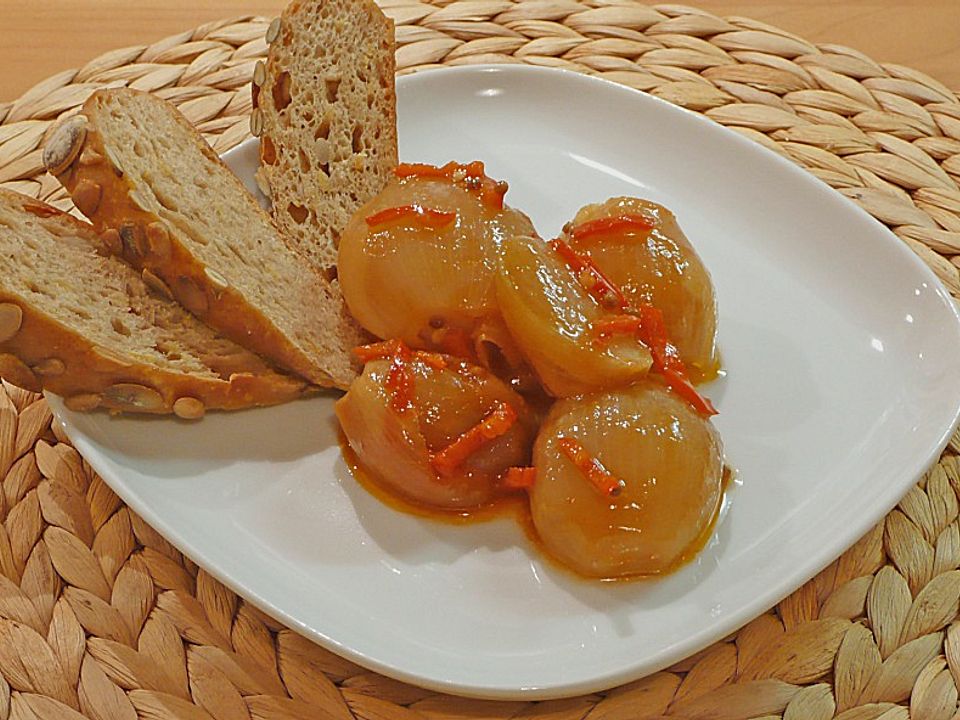 Feurig - scharfe Schalotten von plumbum | Chefkoch