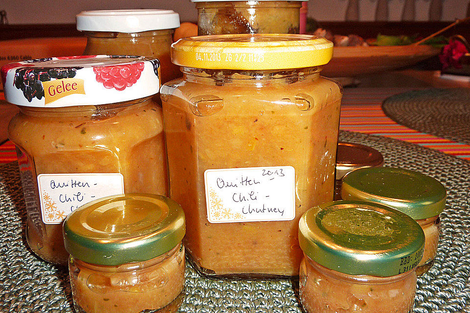 Quitten - Chili Chutney