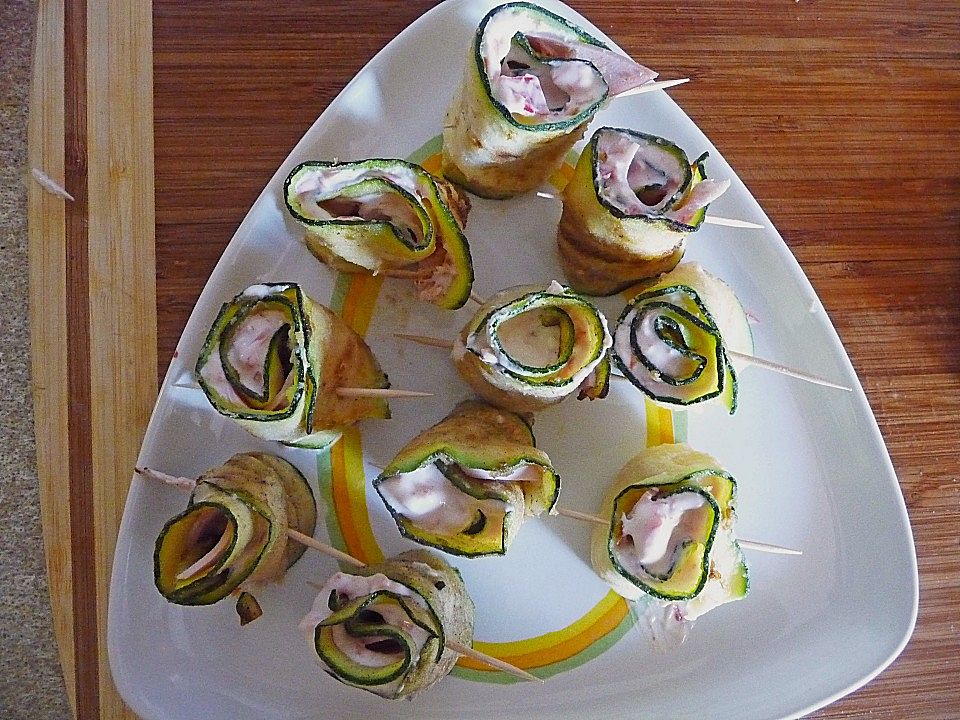 Zucchini Schinkenröllchen von Haselmaus00| Chefkoch