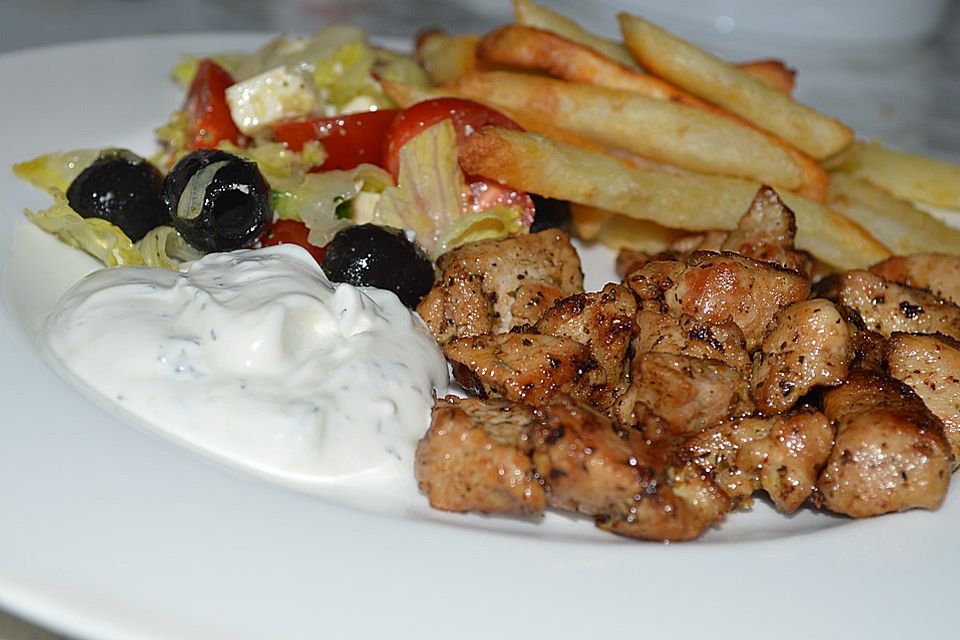 Gyros - für den Spieß und die Pfanne
