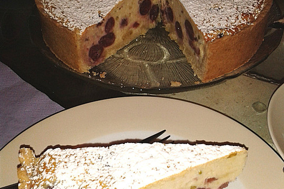 Sauerkirsch - Quark - Kuchen