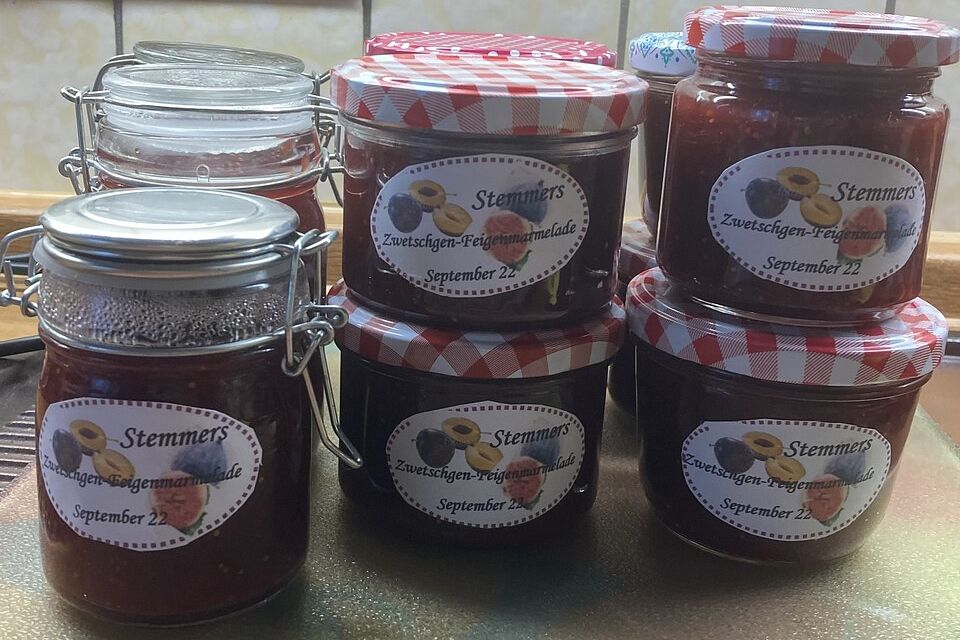 Feigen - Zwetschgen - Marmelade