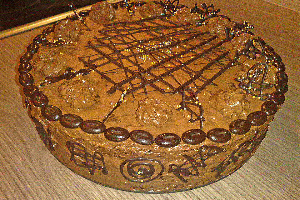 Schokoladen - Mousse - Torte