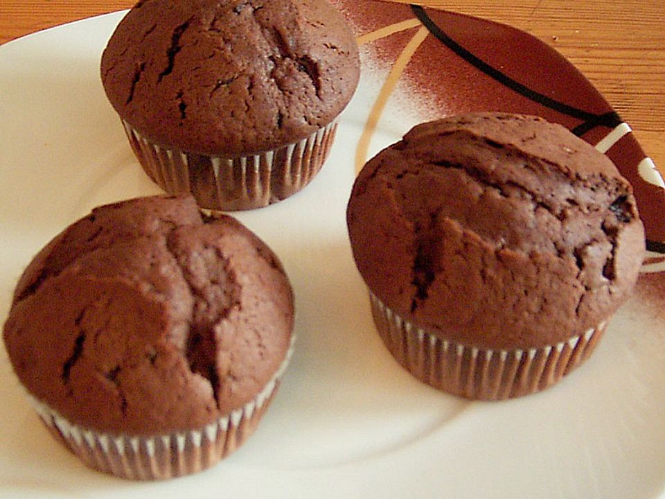 Schokoladen Muffins von anja_bender| Chefkoch