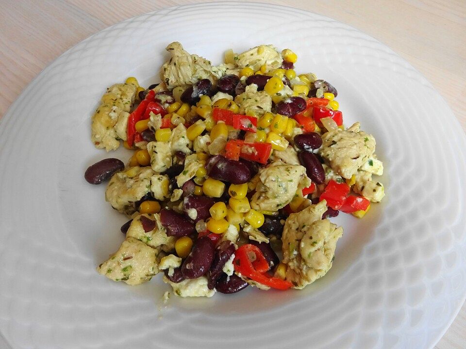 Mexikanische Hähnchen-Mais-Pfanne von tschibbo| Chefkoch