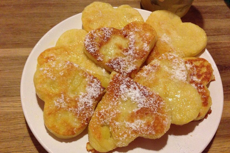 Süße Kartoffelherzen