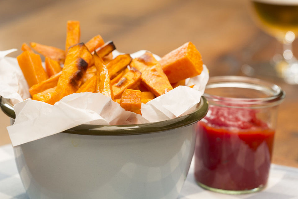 Süßkartoffel Pommes Frites