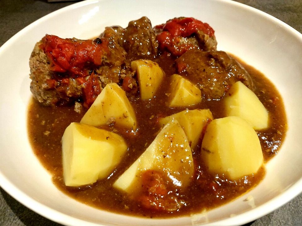 Gefüllte Hackfleisch - Paprika von Kochmütze86| Chefkoch