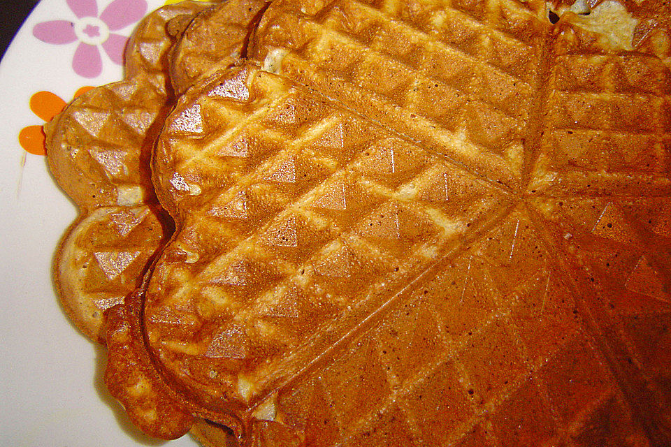 Waffeln ohne Ei