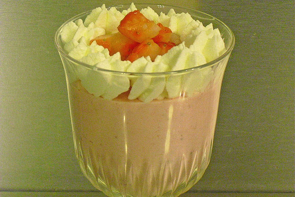 Leckere Erdbeer - Joghurt - Creme