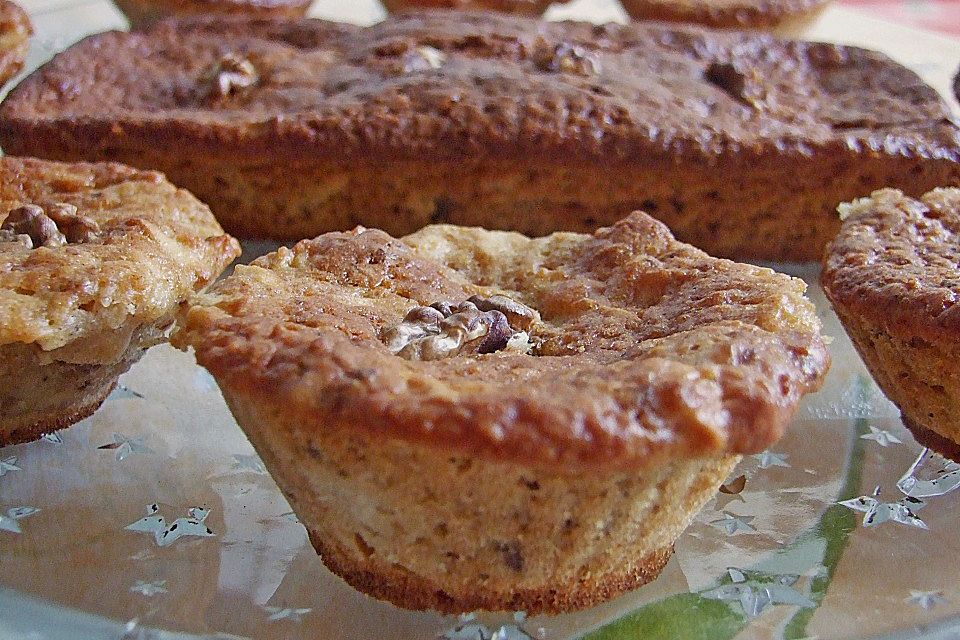 Apfel - Walnuss - Muffins