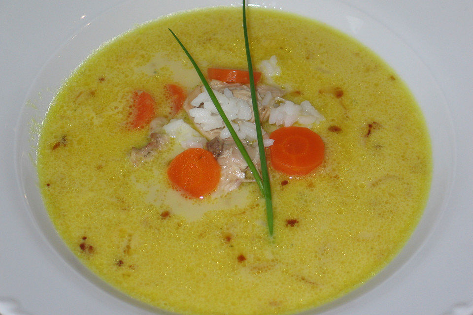 Geflügelcremesuppe