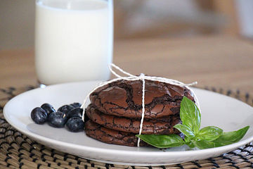 Soft - Chocolate - Fudge Cookies