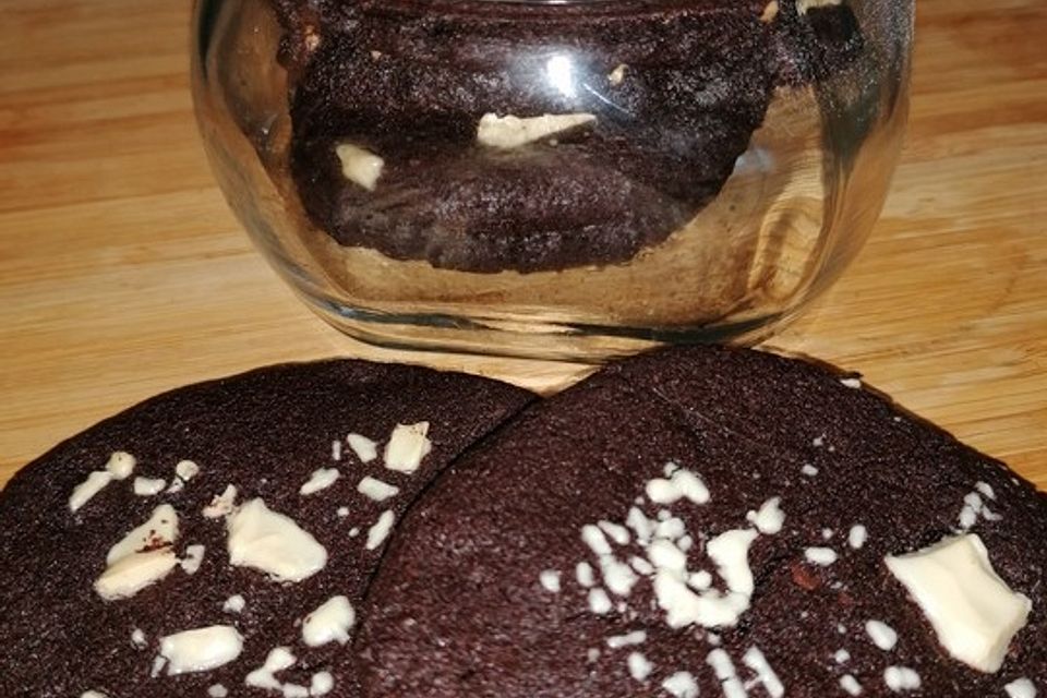 Triple Chocolate Cookies