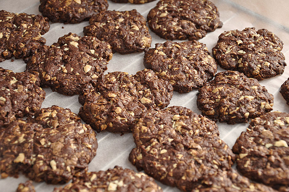 Triple Chocolate Cookies