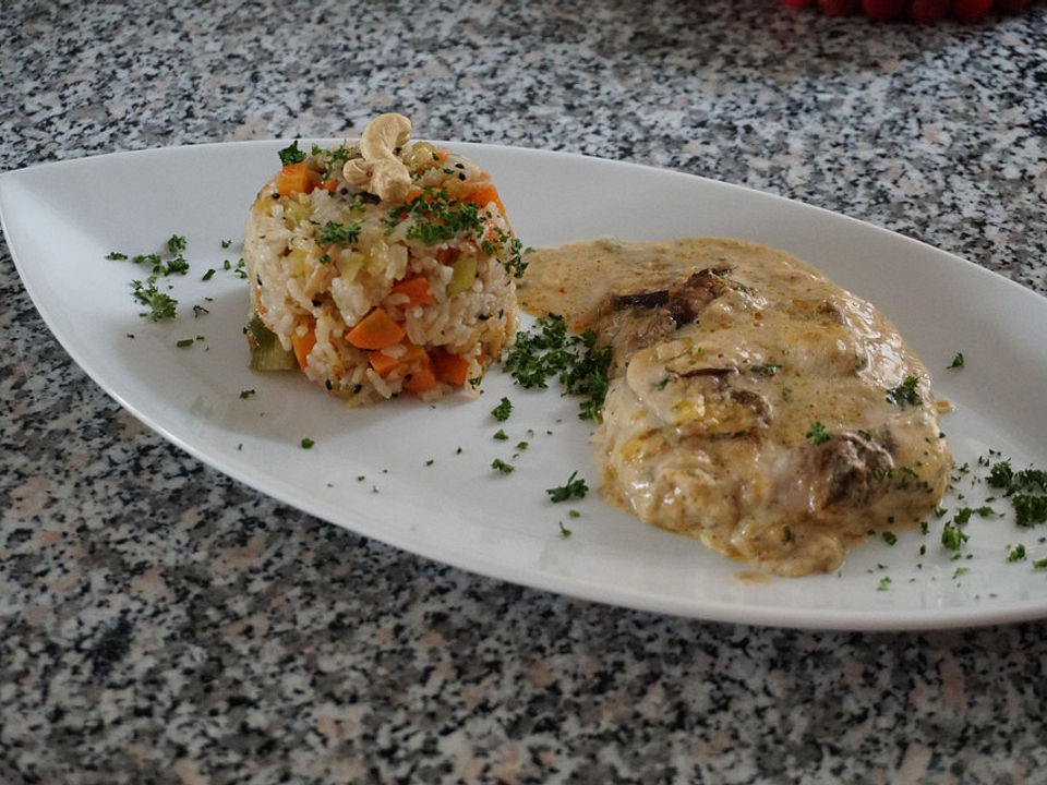 Backofenschnitzel Rezept - Andis Crème Fraîche-schnitzel Von Cherandi