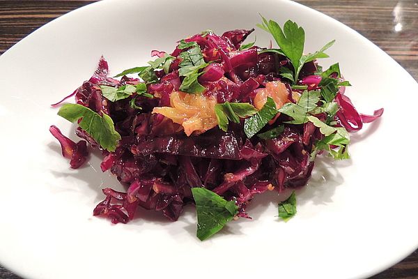 Rotkohlsalat mit Orangen von neriZ. | Chefkoch