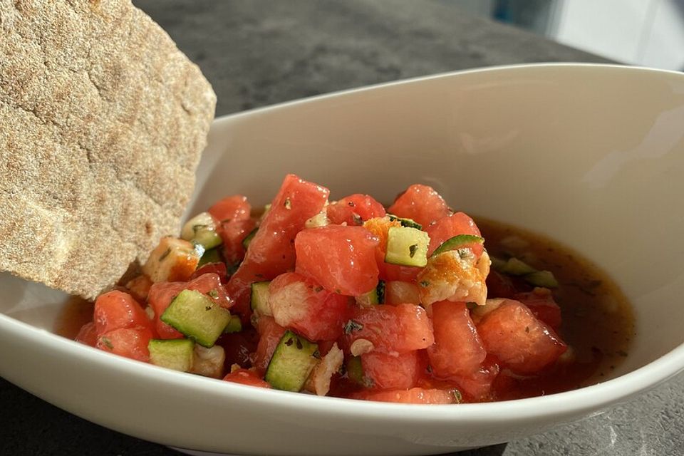 Zucchini - Melonen - Salat