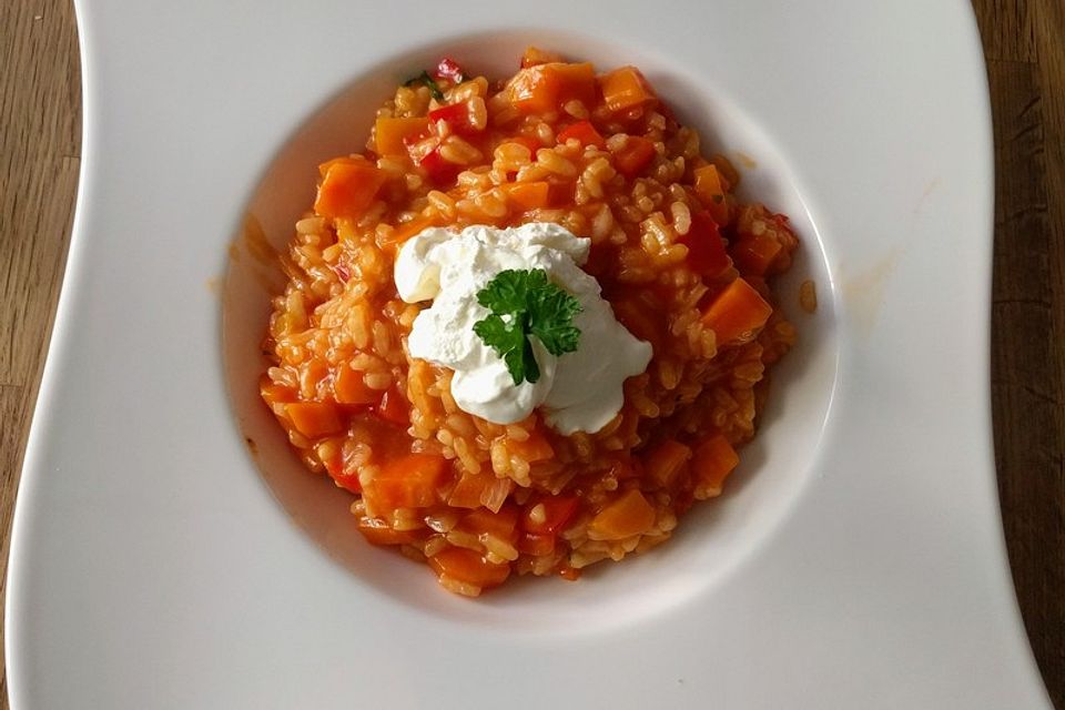 Möhrenrisotto