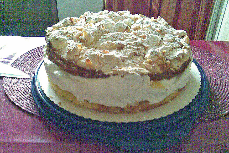 Apfel - Schneemus - Torte